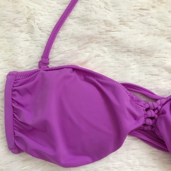 Victoria’s Secret PINK Bandeau Halter Bikini Top Y2K - Picture 2 of 5